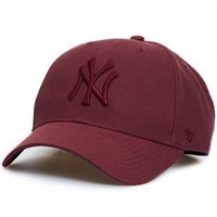 Кепка Mvp 47 Brand Ny Yankees Snapback Wool dark maroon B-MVPSP17WBP-KMA
