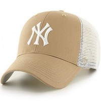 Кепка (тракер) 47 Brand Mlb New York Yankees Branson бежевый/белый BRANS17CTP-KHC